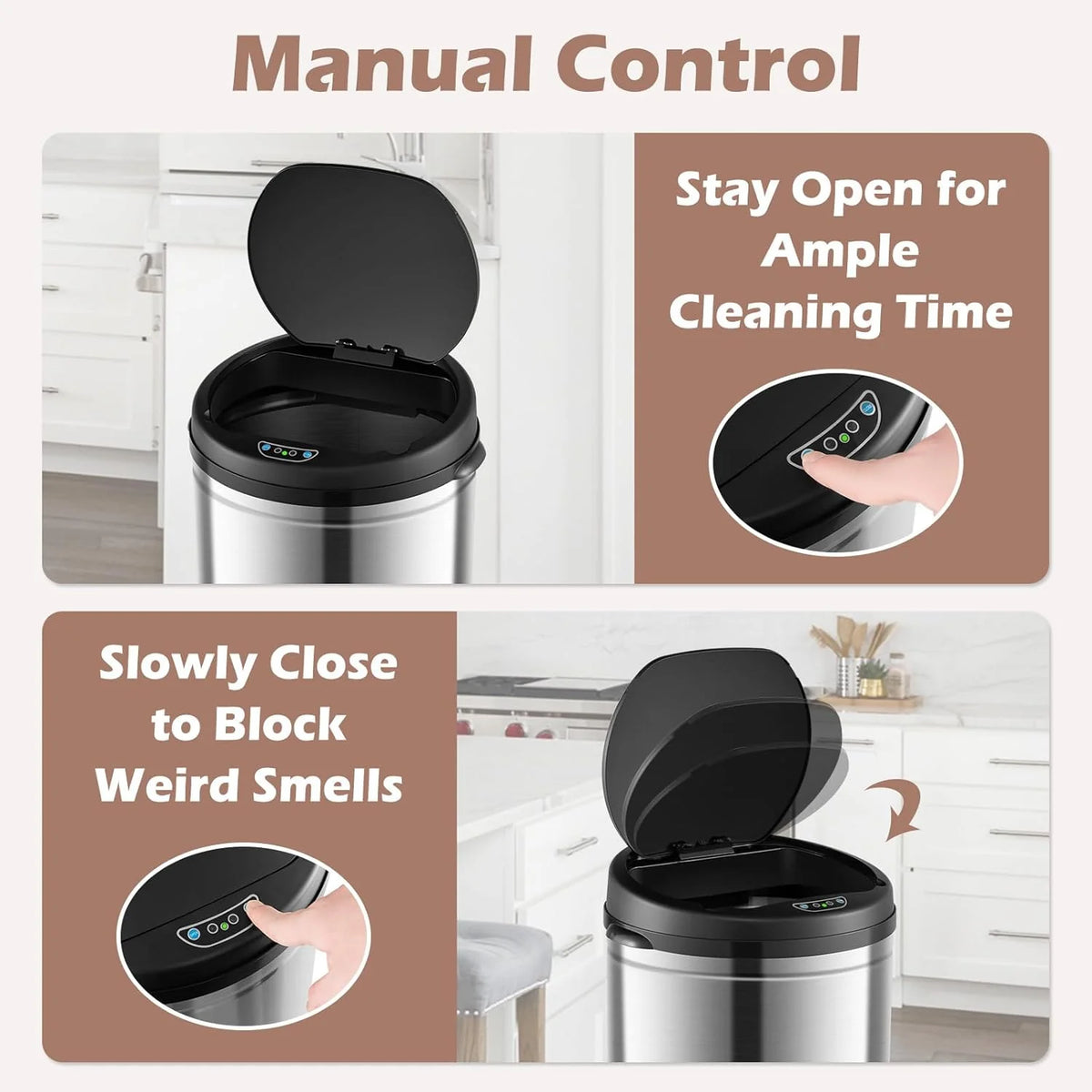 Automatic Sensor Trash Bin 50L